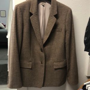 Daniel Cremieux Tweed Blazer Excellent condition